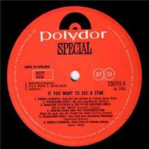 Various - If You Want To See A Star album