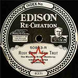 Vincent Lopez Orchestra / Broadway Dance Orchestra - Rosy Posy / Love Days album