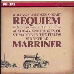 Wolfgang Amadeus Mozart - Academy Of St Martin In The Fields / Sir Neville Marriner - Requiem album