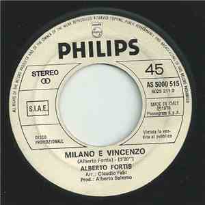 Alberto Fortis / Bee Gees - Milano E Vincenzo / Rest Your Love On Me album