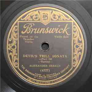 Alexander Sebald - Devil's Trill Sonata - Part III / Devil's Trill Sonata - Part IV album