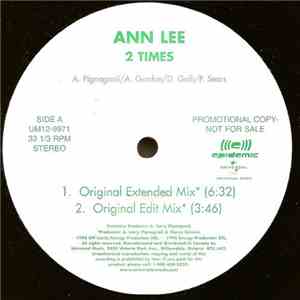 Ann Lee - 2 Times album