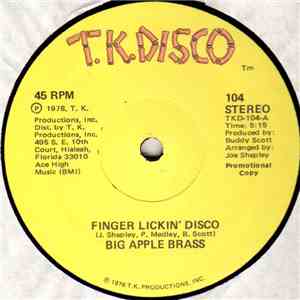 Big Apple Brass - Finger Lickin' Disco album