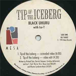 Black Uhuru - Tip Of The Iceberg album