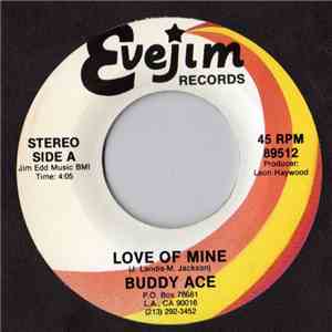 Buddy Ace - Love Of Mine album