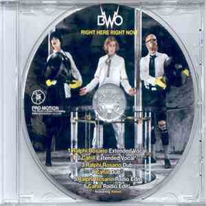 BWO - Right Here Right Now album