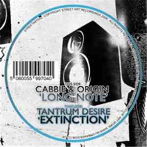 Cabbie & Origin / Tantrum Desire - Long Note / Extinction album