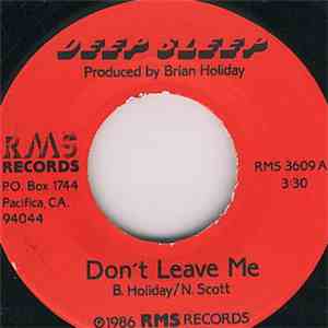 Deep Sleep  - Don't Leave Me album
