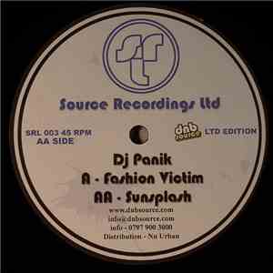 Dj Panik  - Fashion Victim / Sunsplash album