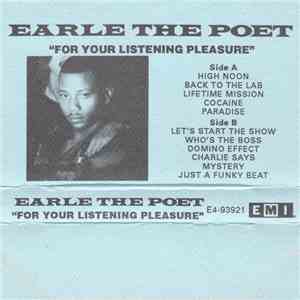 Earle The Poet - For Your Listening Pleasure album