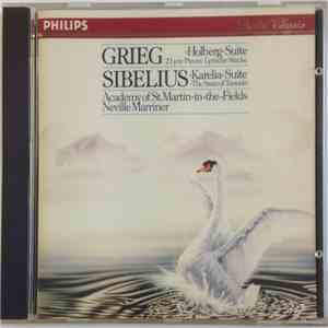 Grieg, Sibelius, Academy Of St. Martin-in-the-Fields, Neville Marriner - Holberg Suite - Karelia Suite album