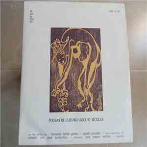 Gustavo Adolfo Bécquer - Poesias De Gustavo Adolfo Bécquer album
