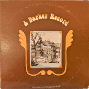 Jack Ellison - A Parker Record album