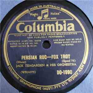 Jack Teagarden & His Orchestra - Persian Rug / The Sheik Of Araby album