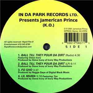 Jamerican Prince - Ball Till They Pour Da Dirt / Fo Sho / Lil Mama album