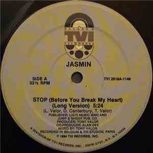 Jasmin  - Stop (Before You Break My Heart) album