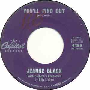Jeanne Black / Jeanne And Janie - You'll Find Out / Sleep Walkin' album