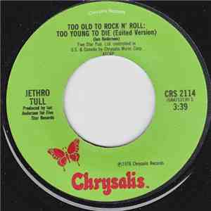 Jethro Tull - Too Old To Rock 'N' Roll; Too Young To Die album