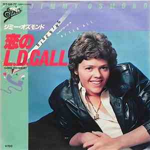 Jimmy Osmond = ジミー・オズモンド - 恋のL.D.Call (Long Distance) = Ring Ring album