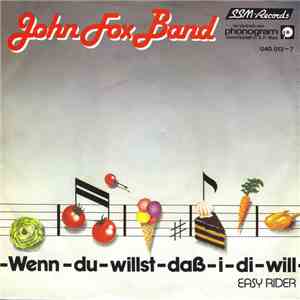 John Fox Band - Wenn Du Willst, Daß I Di Will album