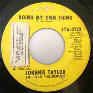 Johnnie Taylor - Doing My Own Thing album