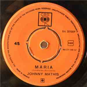 Johnny Mathis - Maria / One Starry Night album
