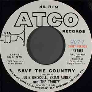 Julie Driscoll, Brian Auger And The Trinity - Save The Country album