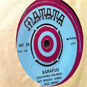 Kit Mikayi Cisco Jazz Band - Karafuu / Bonn Olocho Balla album