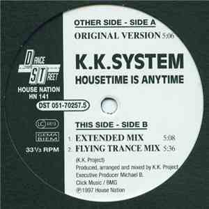 K.K.System - Housetime Is Anytime album