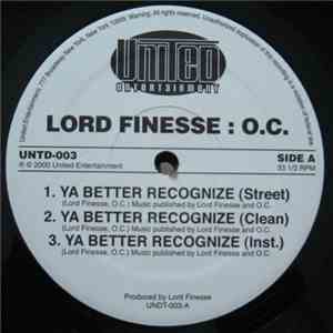 Lord Finesse & O.C. / Royal Flush & Big L - Ya Better Recognize / Thorough Fam album