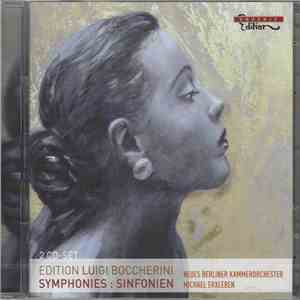 Luigi Boccherini, Neues Berliner Kammerorchester, Michael Erxleben - Edition Luigi Boccherini / Symphonies : Sinfonien album