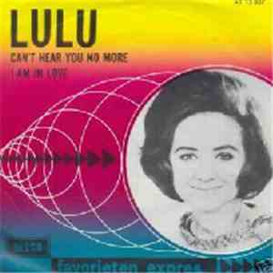 Lulu - Can't Hear You No More album