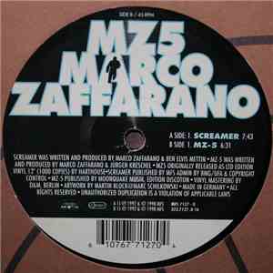 Marco Zaffarano - Screamer / MZ 5 album