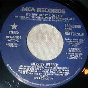 Merrily Webber - It's Time To Say I Love You album