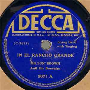 Milton Brown And His Brownies - In El Rancho Grande / Beautiful Texas album