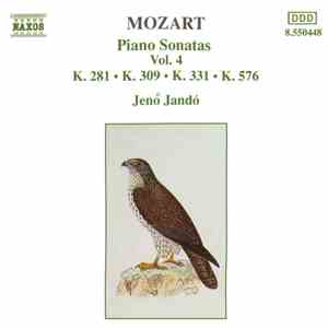 Mozart - Jenö Jandó - Piano Sonatas, Vol. 4 album