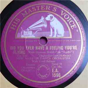 New Mayfair Dance Orchestra - Did You Ever Have A Feeling You're Flying / Squibs album