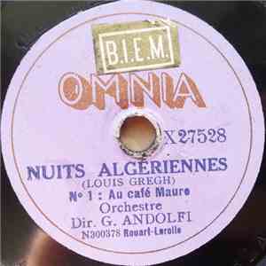 Orchestre Dir. G. Andolfi - Nuits Algériennes album