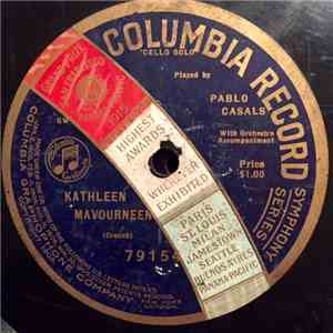 Pablo Casals - Kathleen Mavourneen album