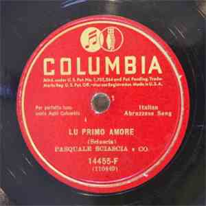Pasquale Sciascia And Company - Lu Primo Amore / Rusina Alla Campagna album
