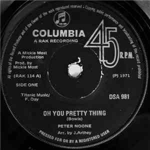 Peter Noone - Oh Your Pretty Thing album