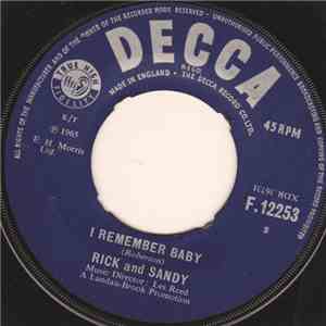 Rick And Sandy - I Remember Baby album