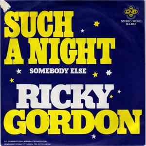 Ricky Gordon - Such A Night album