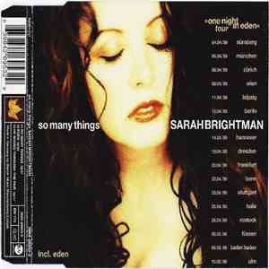 Sarah Brightman - So Many Things album