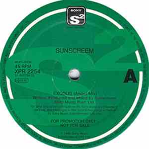 Sunscreem - Exodus album