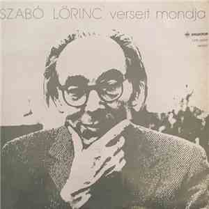 Szabó Lőrinc - Szabó Lőrinc Versit Mondja album