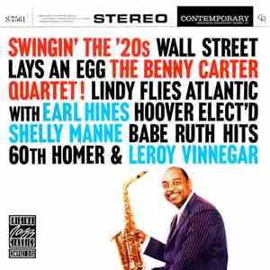 The Benny Carter Quartet - Swingin' The '20s album