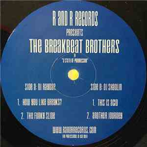 The Breakbeat Brothers - A State Of Progression album
