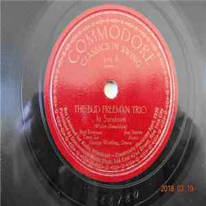The Bud Freeman Trio - At Sundown / Keep Smiling At Trouble album