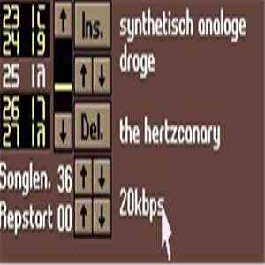 The Hertzcanary - Synthetisch Analoge Droge album